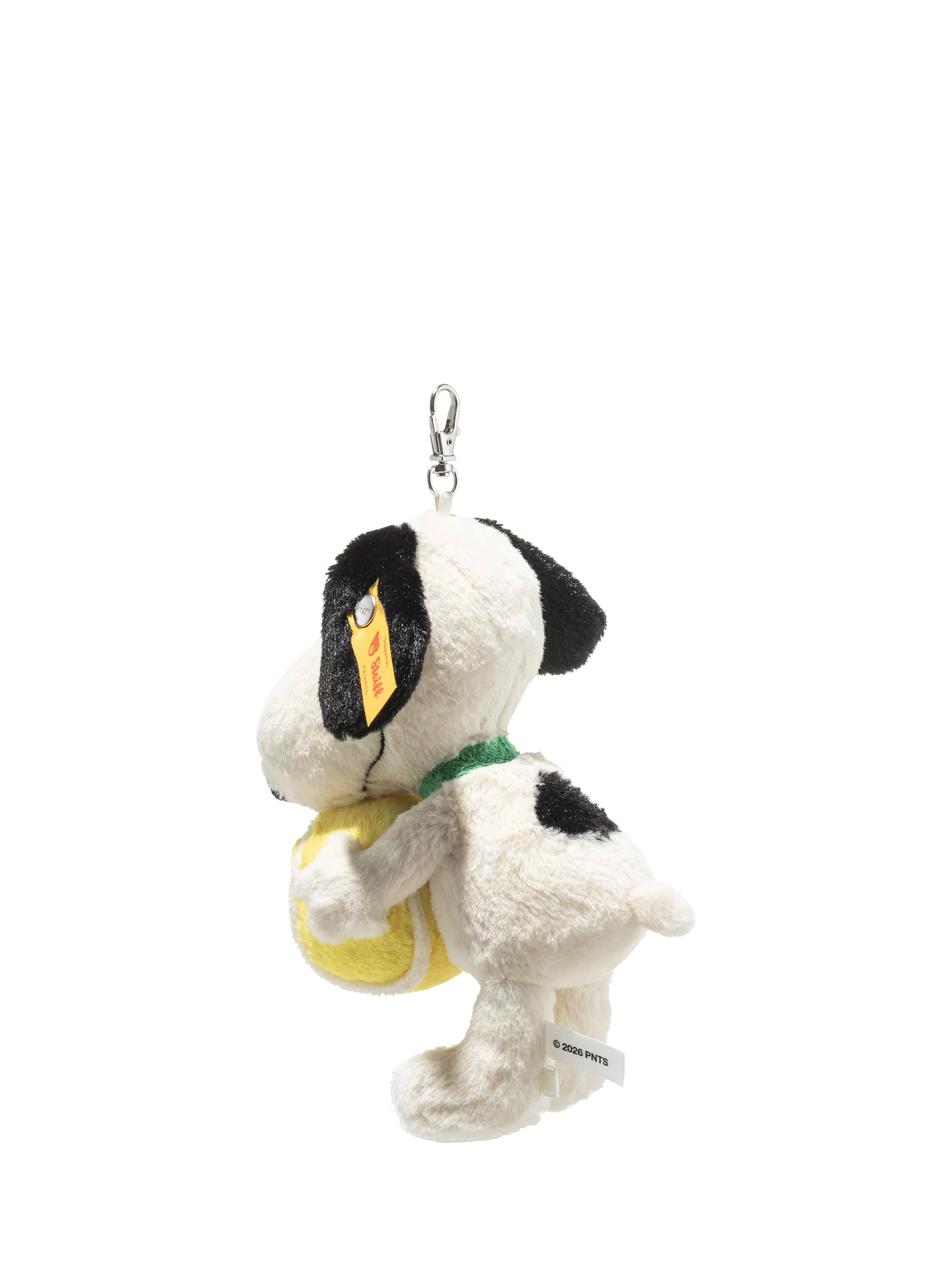 Steiff soft toy keyring tennis Snoopy 15cm (British brand)