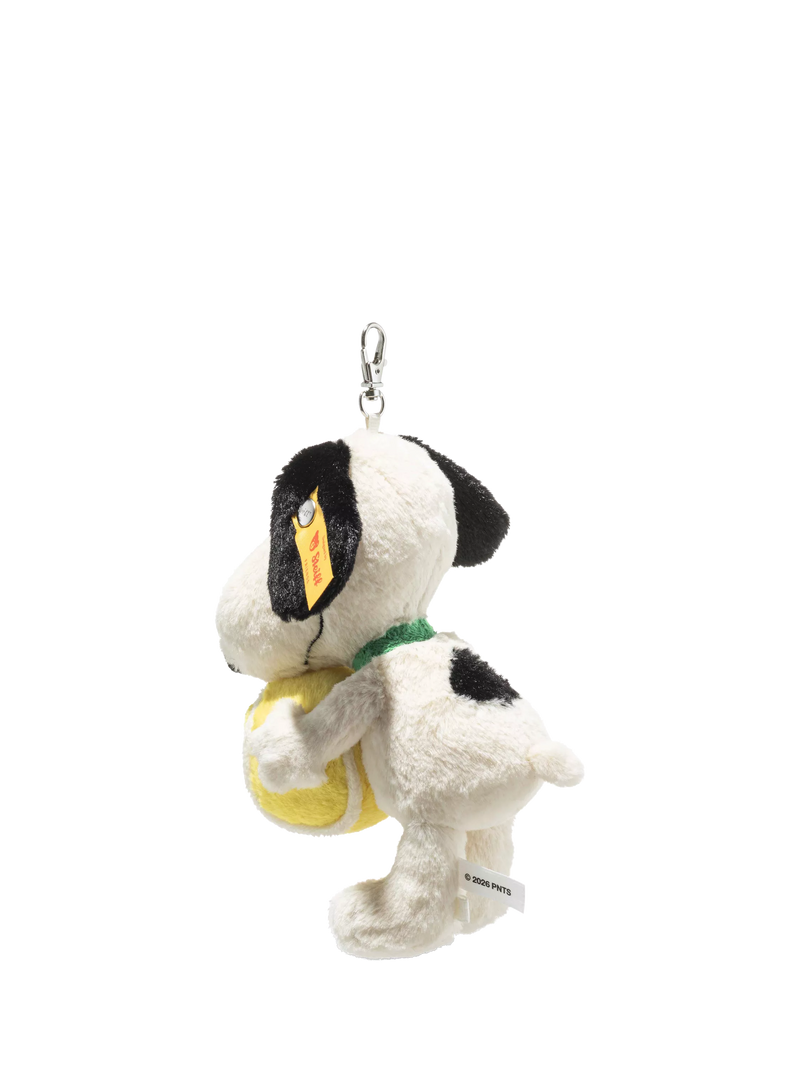 Steiff soft toy keyring tennis Snoopy 15cm (British brand)