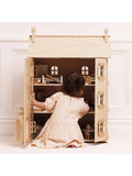 Le Toy Van natural wood grand dollhouse, FSC certified, UK version