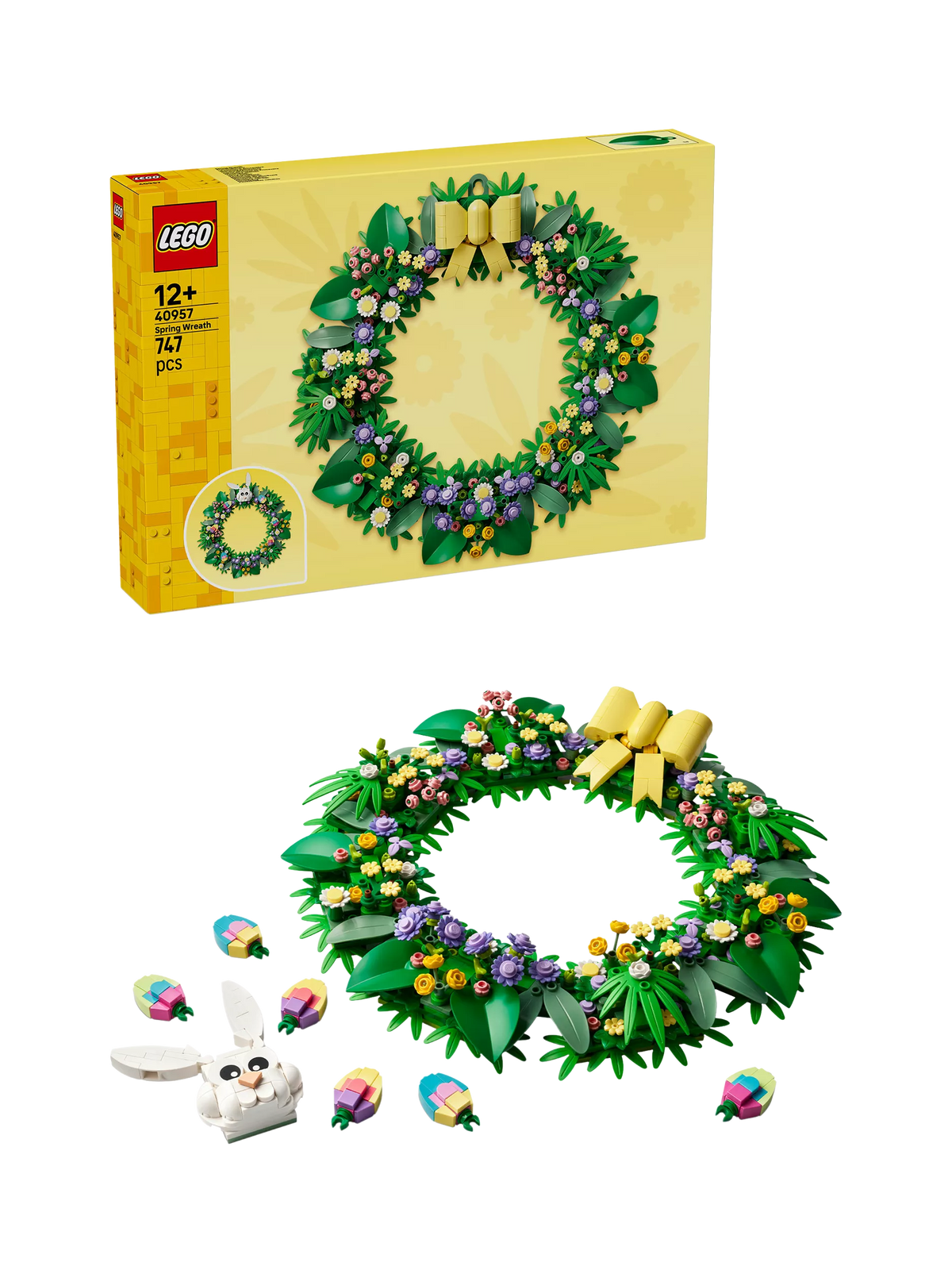 LEGO Botanicals Spring Wreath set 747 pieces (British brand)