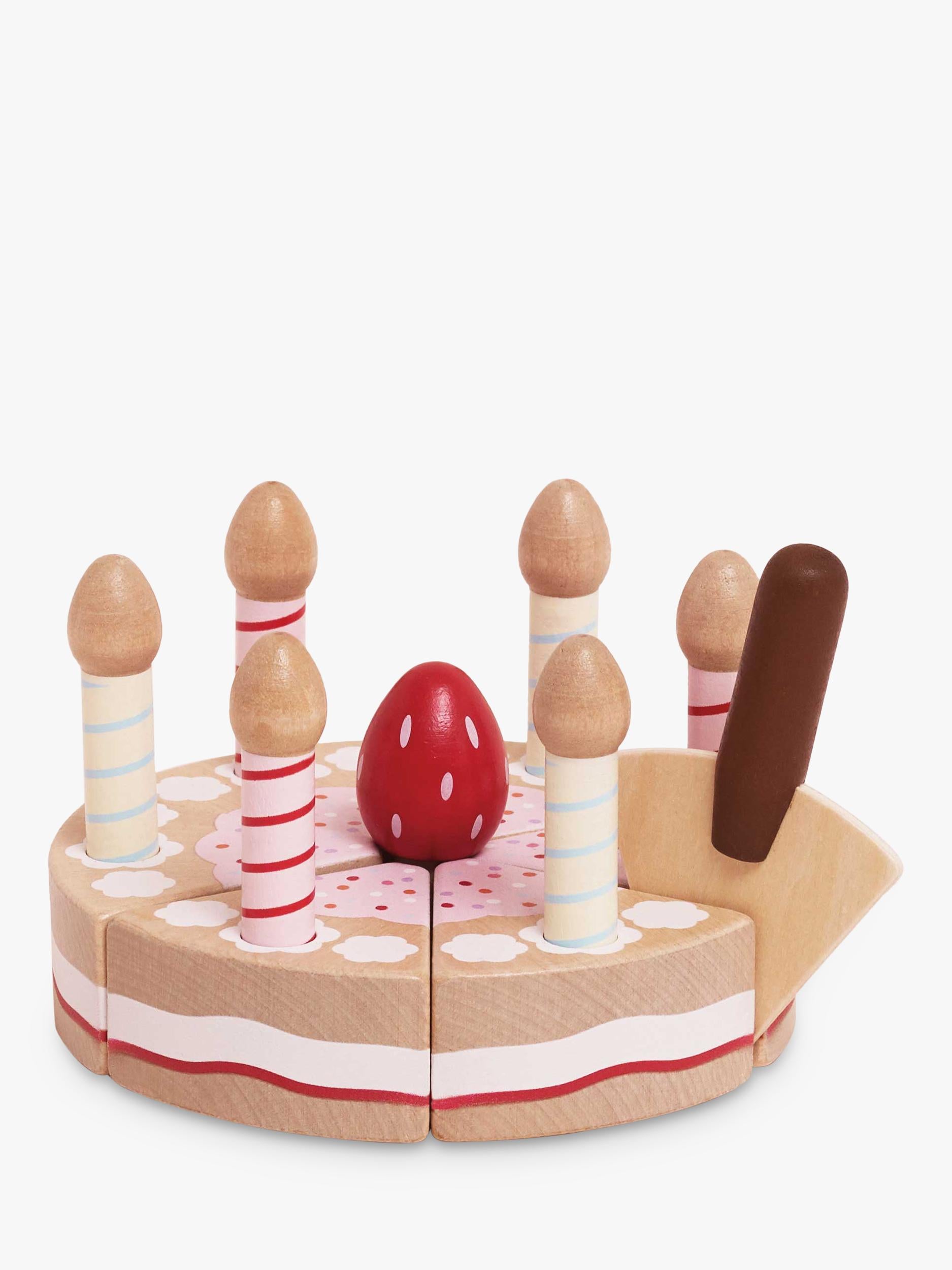 Le Toy Van wooden birthday cake toy (British brand)