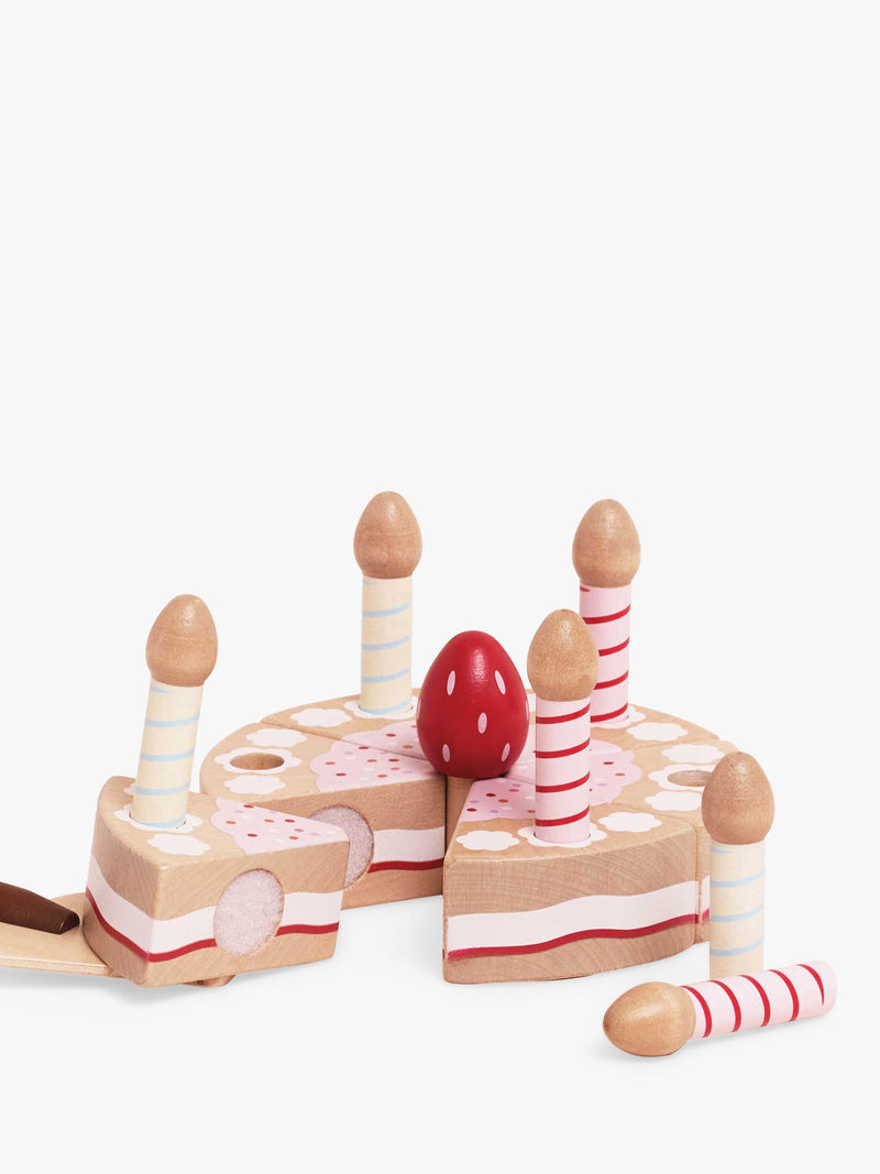 Le Toy Van wooden birthday cake toy (British brand)