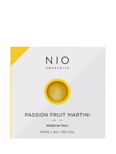 John Lewis NIO Cocktails Passionfruit Martini Ready-to-Drink Cocktail 10cl- Buy online at McGrocer