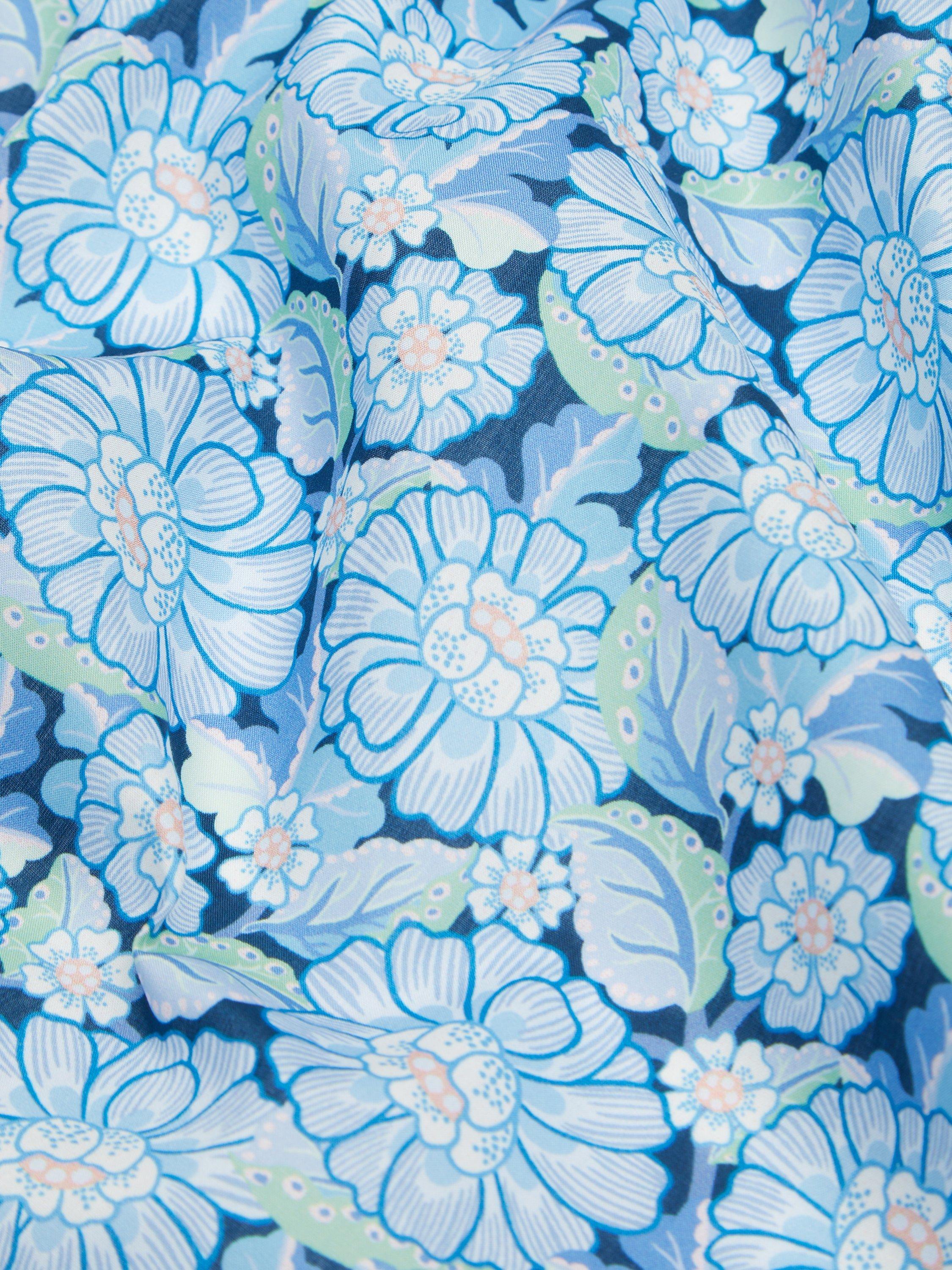 Liberty Fabrics Tana Lawn Clifton Street blue fabric - British product