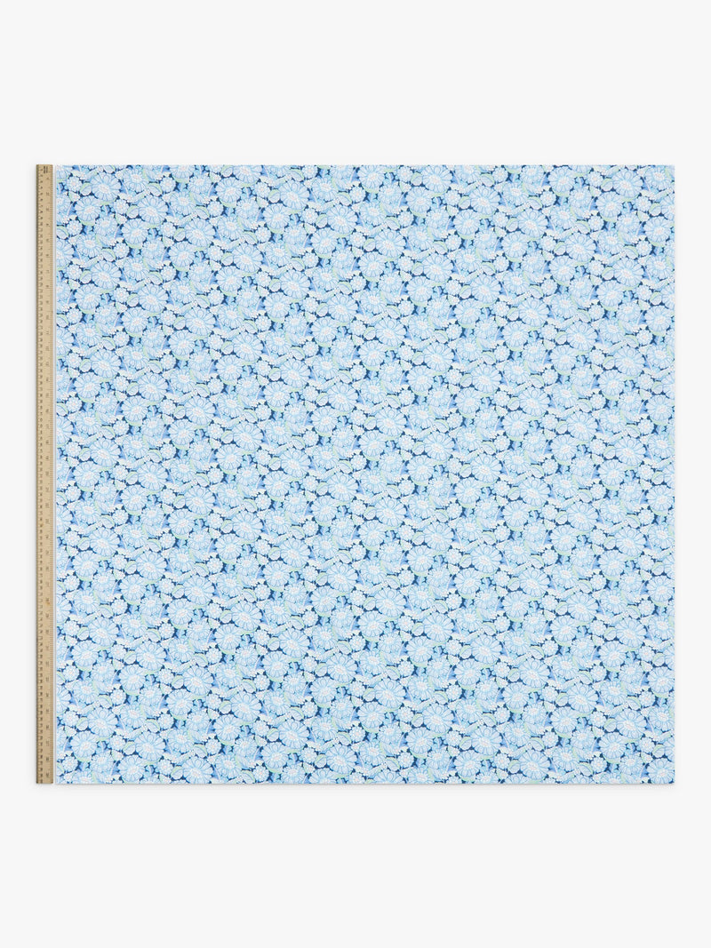 Liberty Fabrics Tana Lawn Clifton Street blue fabric - British product