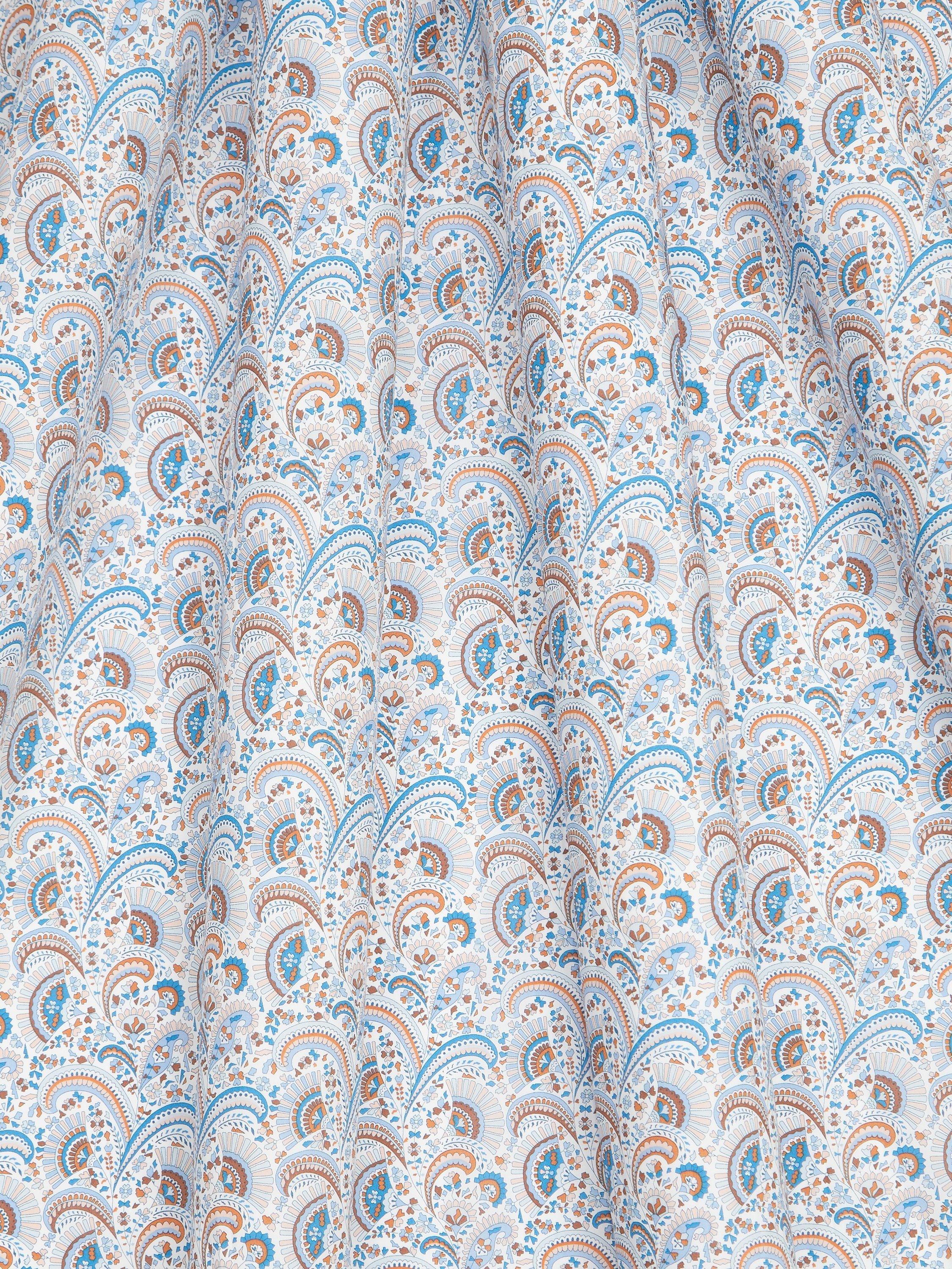 Liberty Fabrics Jasvinder paisley fabric multi colour (British brand)