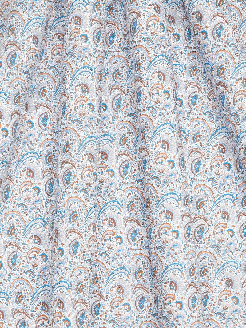 Liberty Fabrics Jasvinder paisley fabric multi colour (British brand)