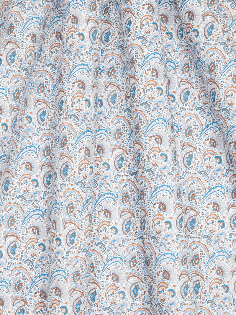 Liberty Fabrics Jasvinder paisley fabric multi colour (British brand)