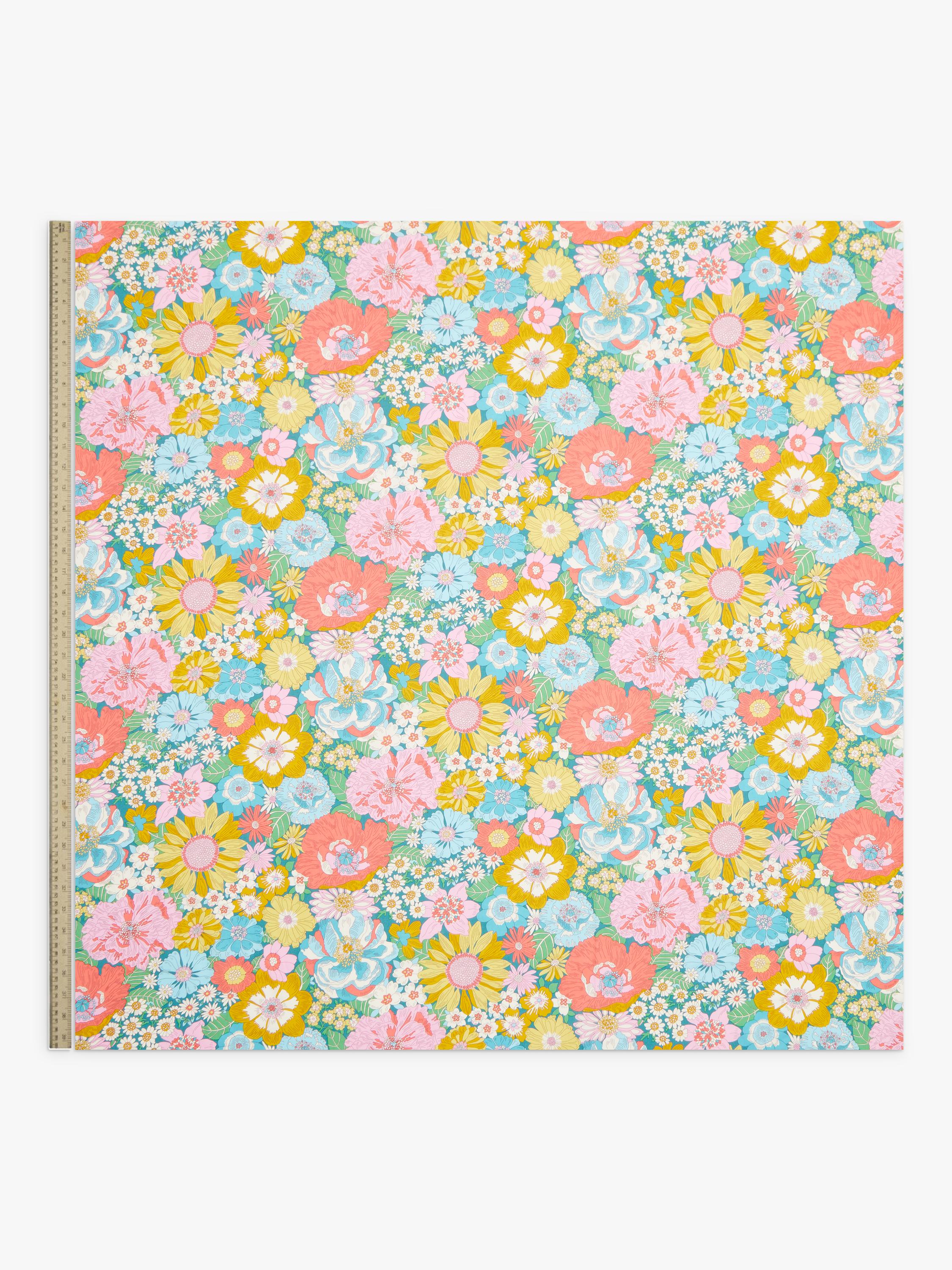 Liberty Fabrics Tana Lawn Summers in the Sun floral fabric (British brand)