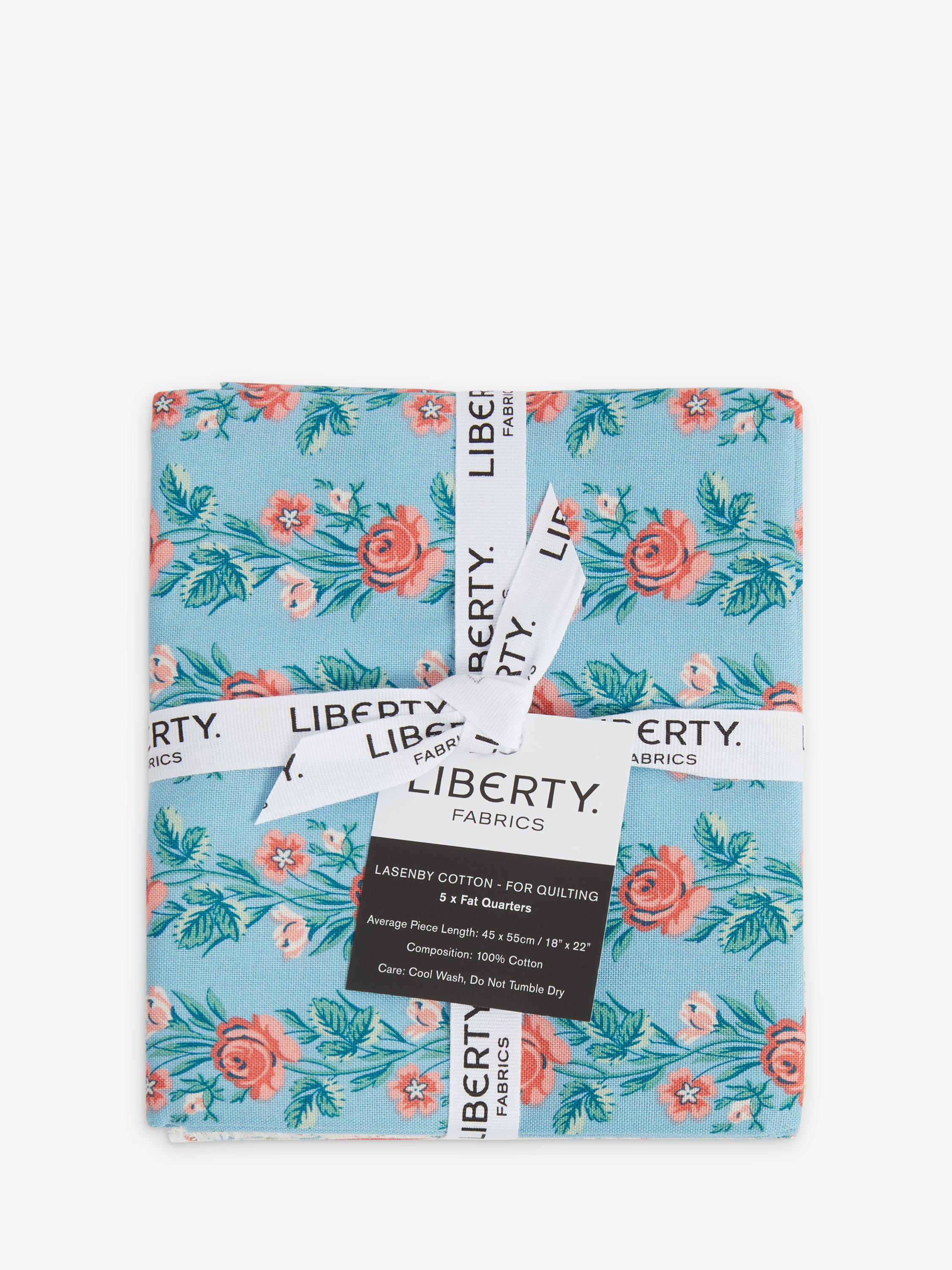 Liberty Fabrics Palace Gardens Lasenby cotton fat quarter fabric pack, imported from the UK