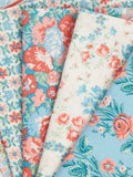 Liberty Fabrics Palace Gardens Lasenby cotton fat quarter fabric pack, imported from the UK