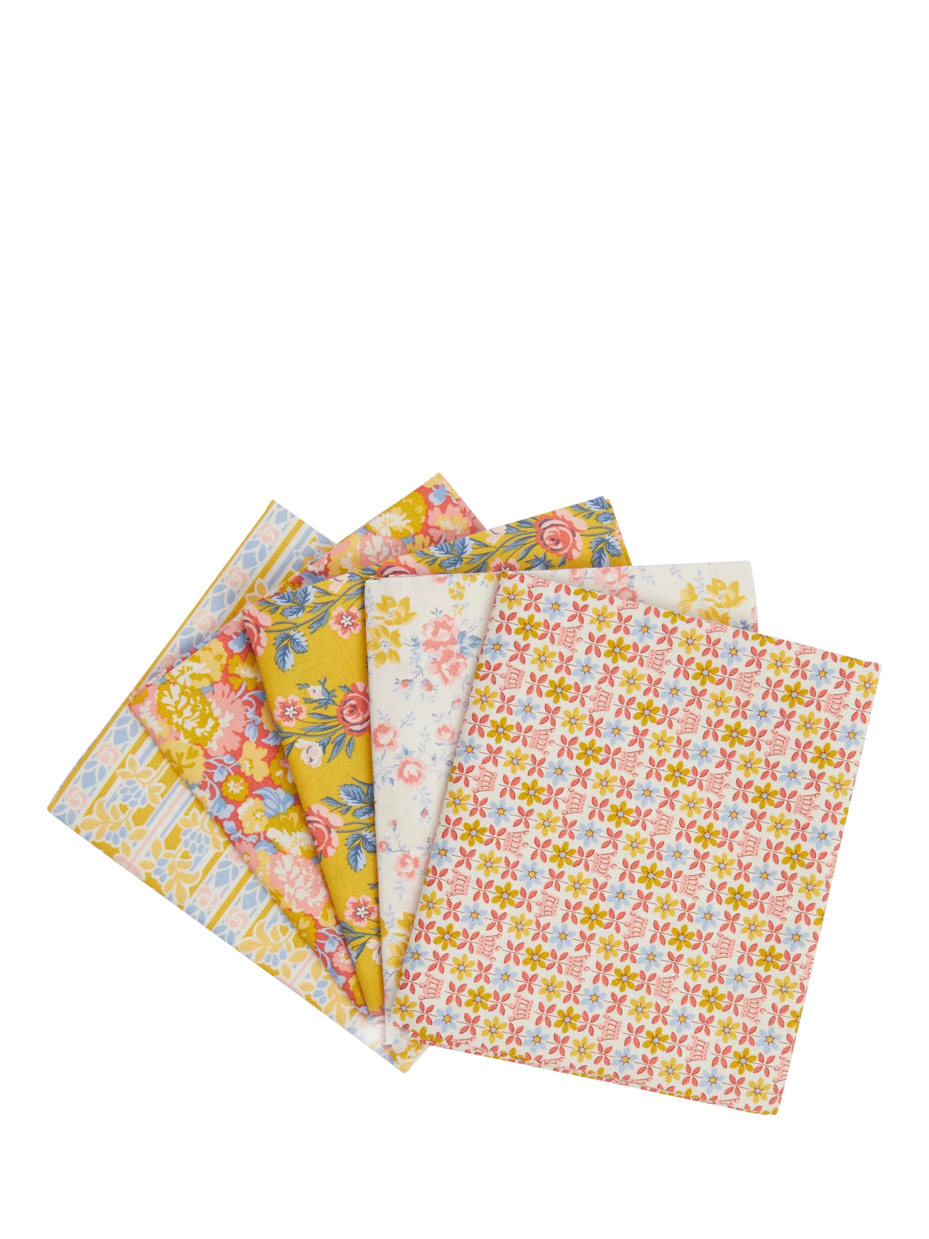 Liberty Fabrics Palace Gardens cotton fat quarter pack - British product