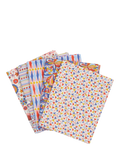 Liberty Fabrics fat quarter pack 5 blue red - British product