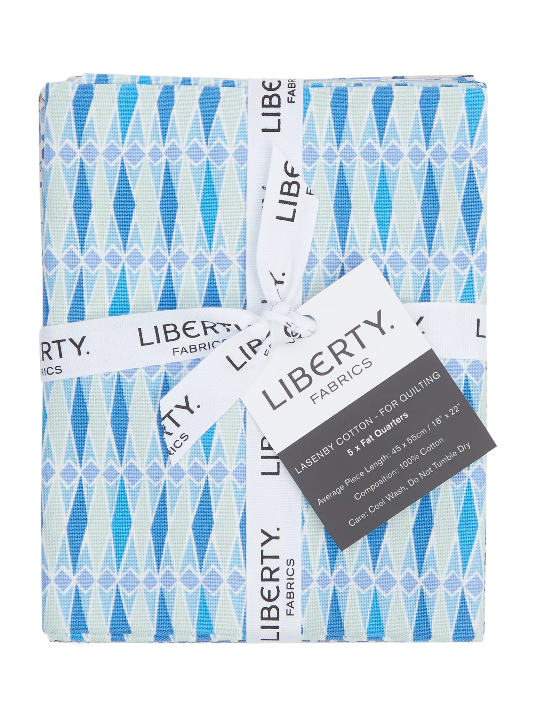 Liberty Fabrics Summer Fair fat quarter quilting fabric pack blue - British product