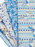 Liberty Fabrics Summer Fair fat quarter quilting fabric pack blue - British product