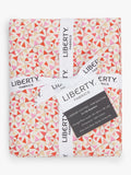 Liberty Fabrics Summer Fair quilting fabric pack of 5 red green (British brand)