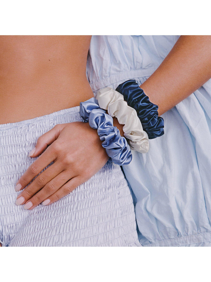Slip large silk scrunchies pack of 3 (British brand)
