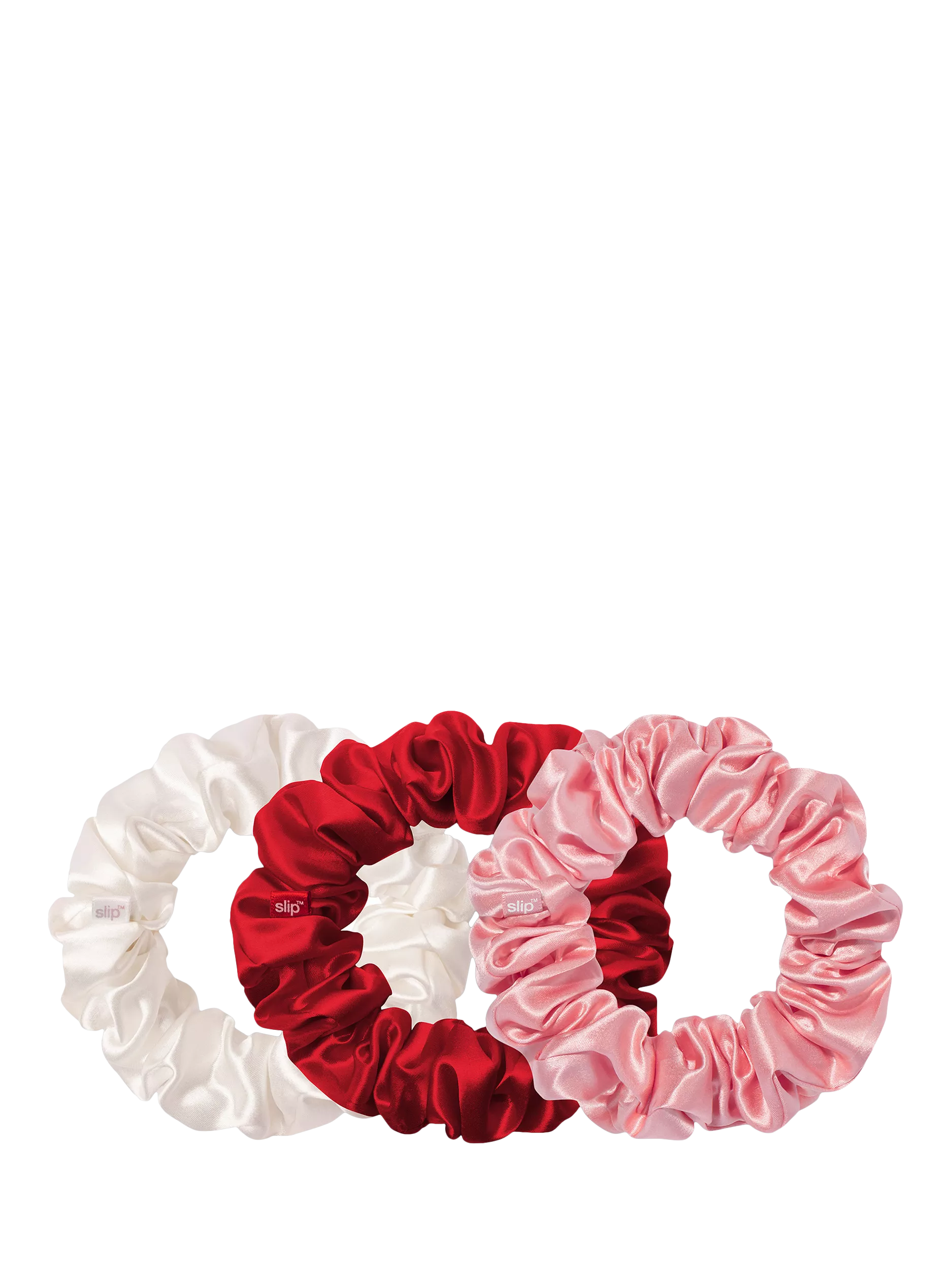 Slip Large Silk Hair Scrunchies, Pack of 3