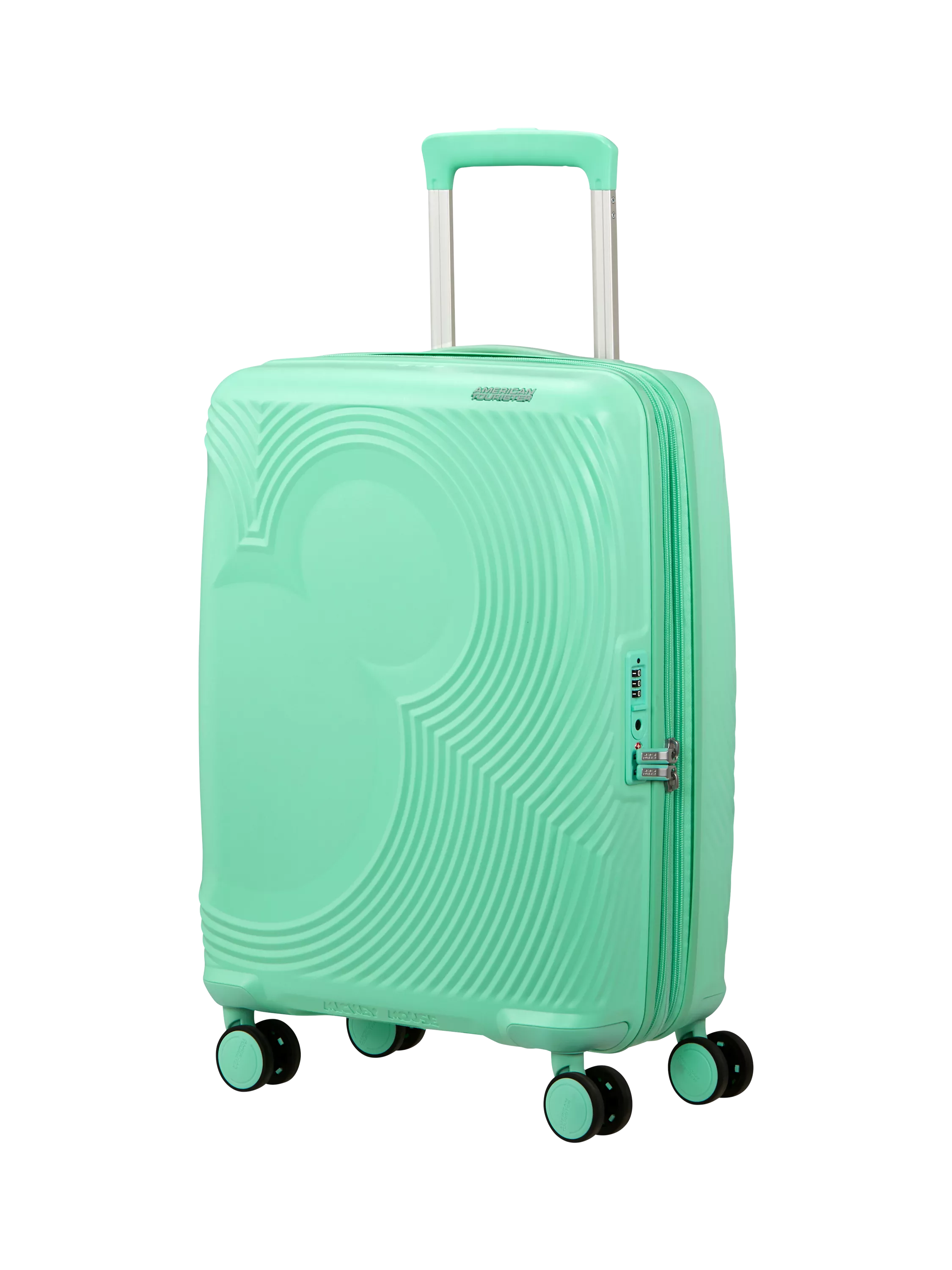 American Tourister Mickey Mouse Magic 8-Wheel Spinner 55cm Expandable Cabin Suitcase