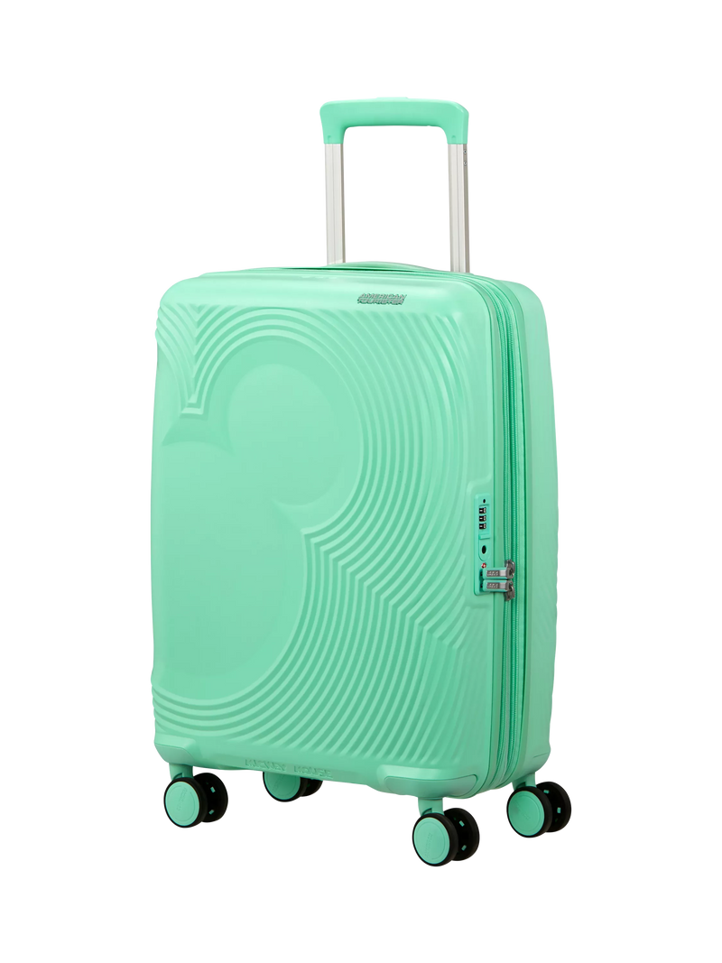 American Tourister Mickey Mouse Magic 8-Wheel Spinner 55cm Expandable Cabin Suitcase