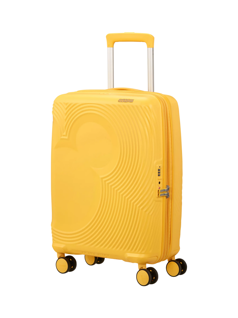 American Tourister Mickey Mouse Magic 8-Wheel Spinner 55cm Expandable Cabin Suitcase