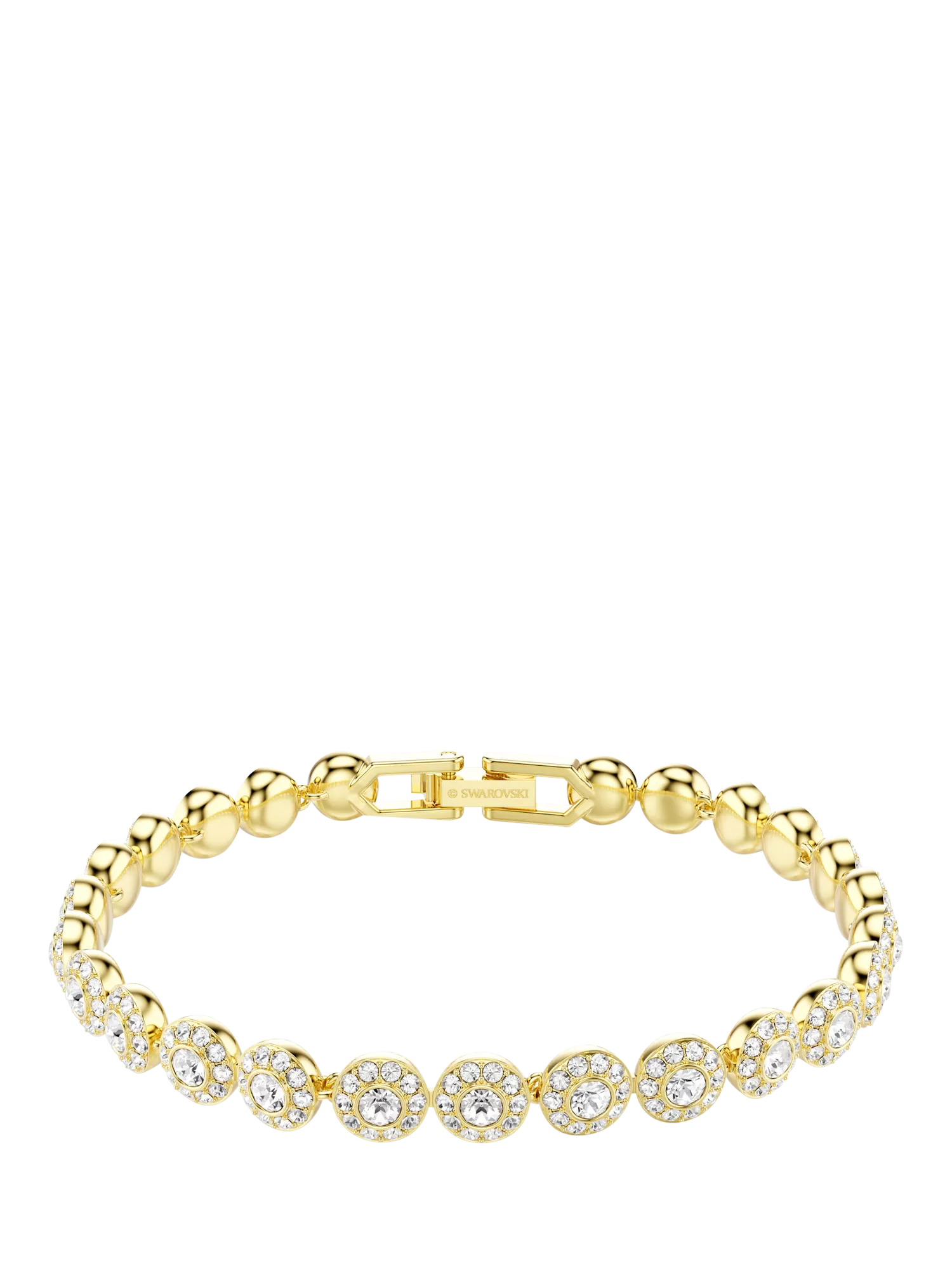 Swarovski Una Angelic crystal bracelet gold-tone, imported from the UK