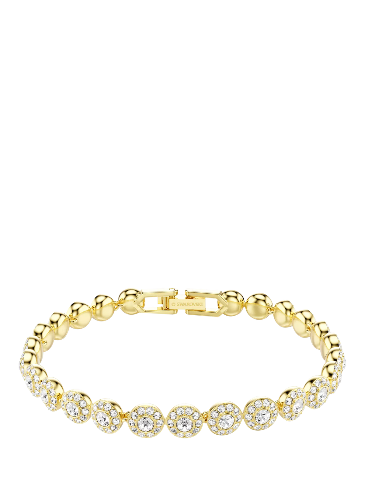 Swarovski Una Angelic crystal bracelet gold-tone, imported from the UK