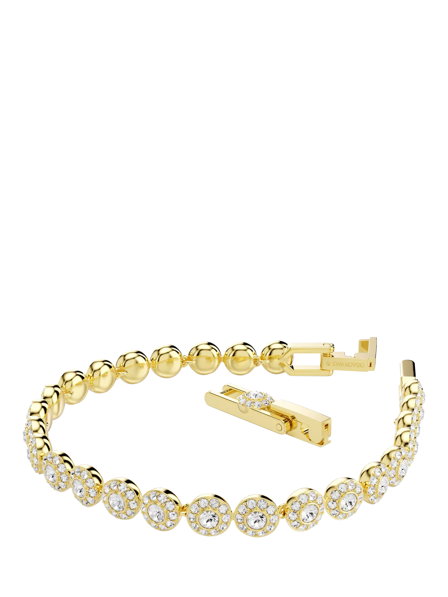 Swarovski Una Angelic crystal bracelet gold-tone, imported from the UK
