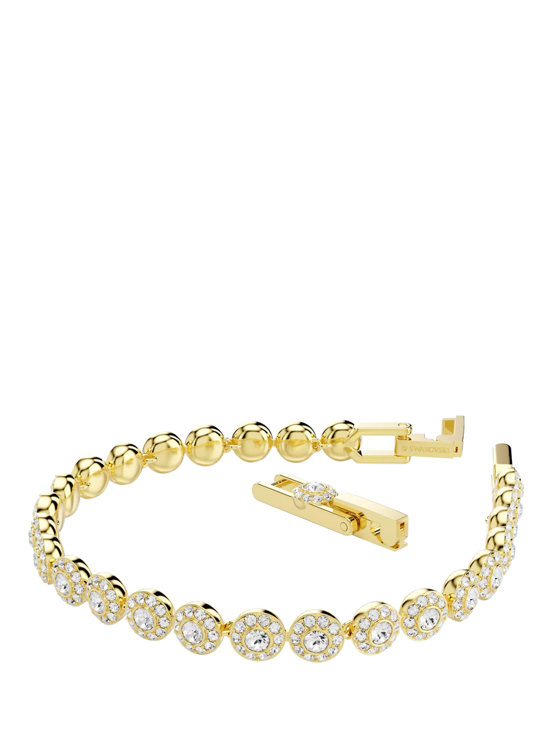 Swarovski Una Angelic crystal bracelet gold-tone, imported from the UK