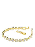 Swarovski Una Angelic crystal bracelet gold-tone, imported from the UK