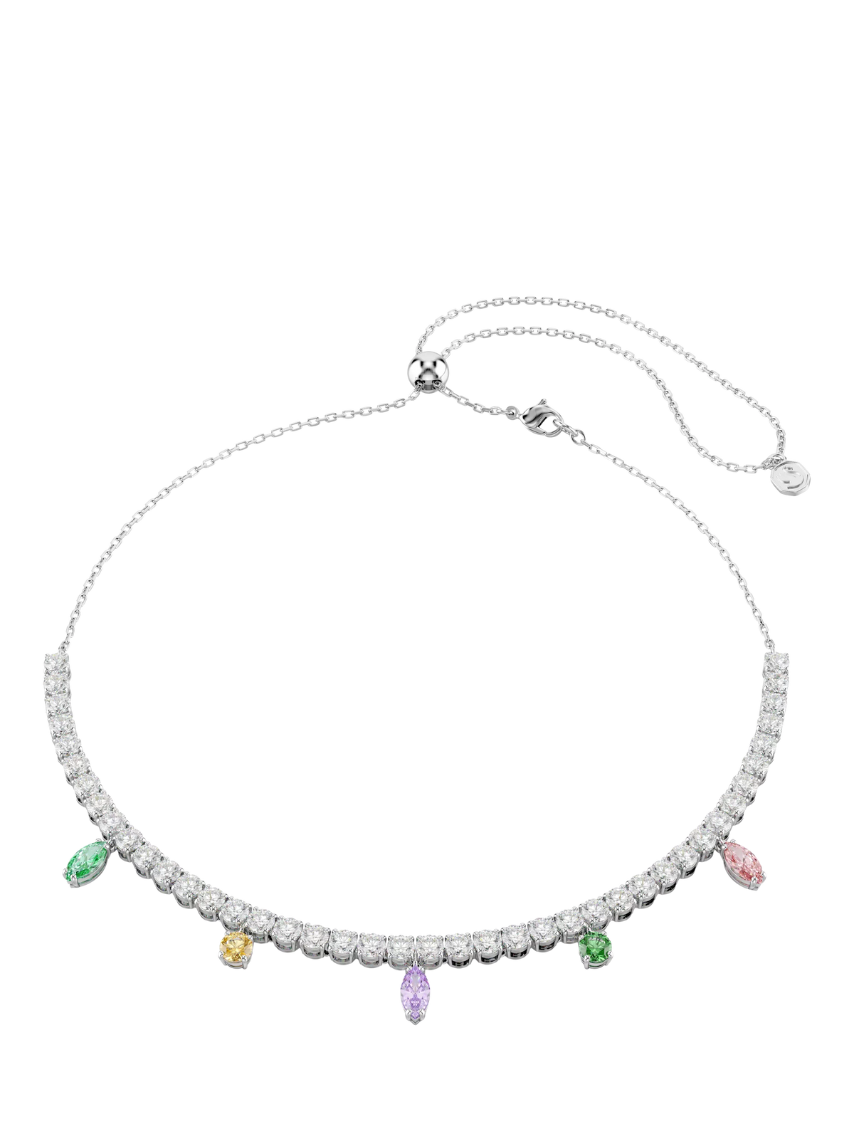 Swarovski tennis necklace white 440mm, UK version