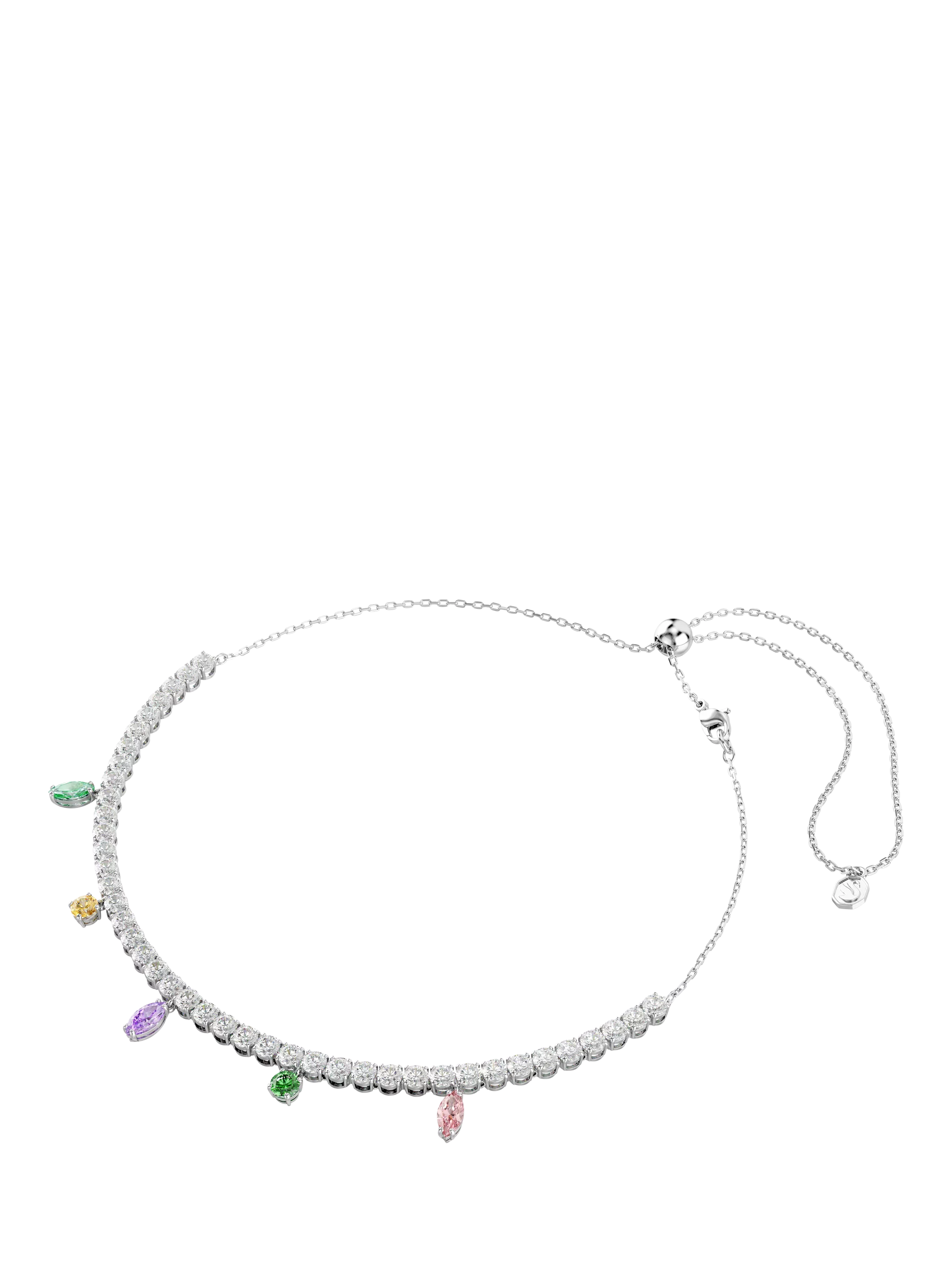Swarovski tennis necklace white 440mm, UK version