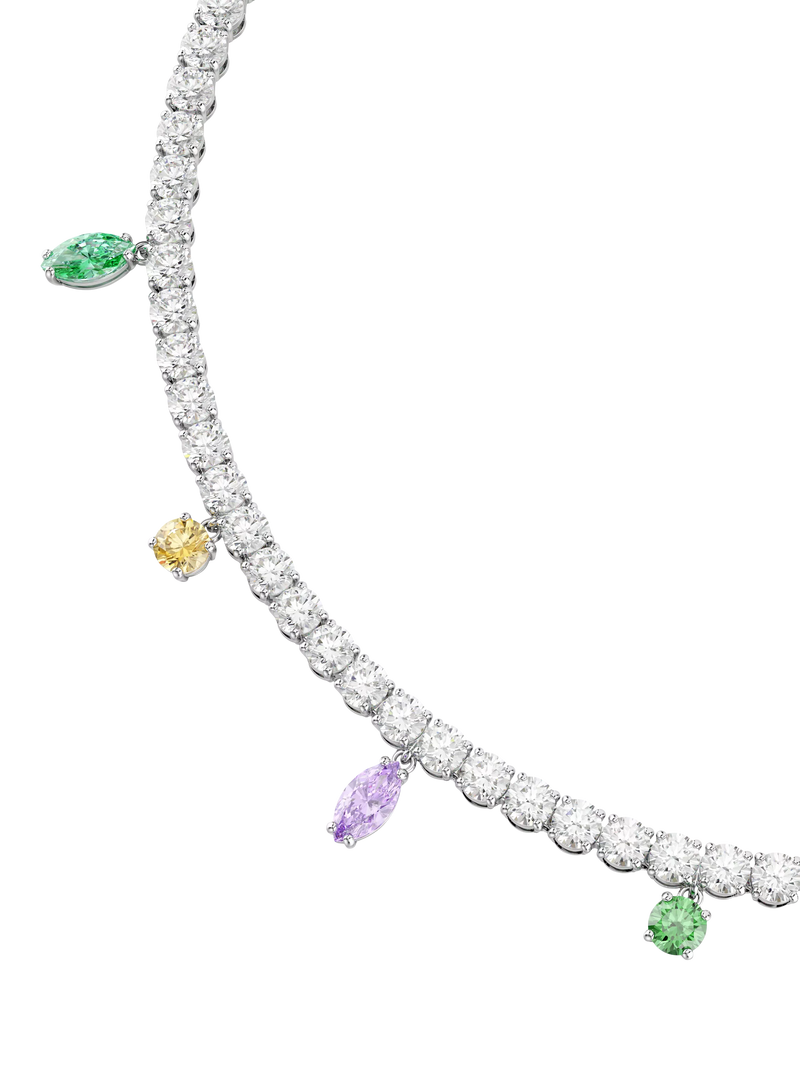 Swarovski tennis necklace white 440mm, UK version