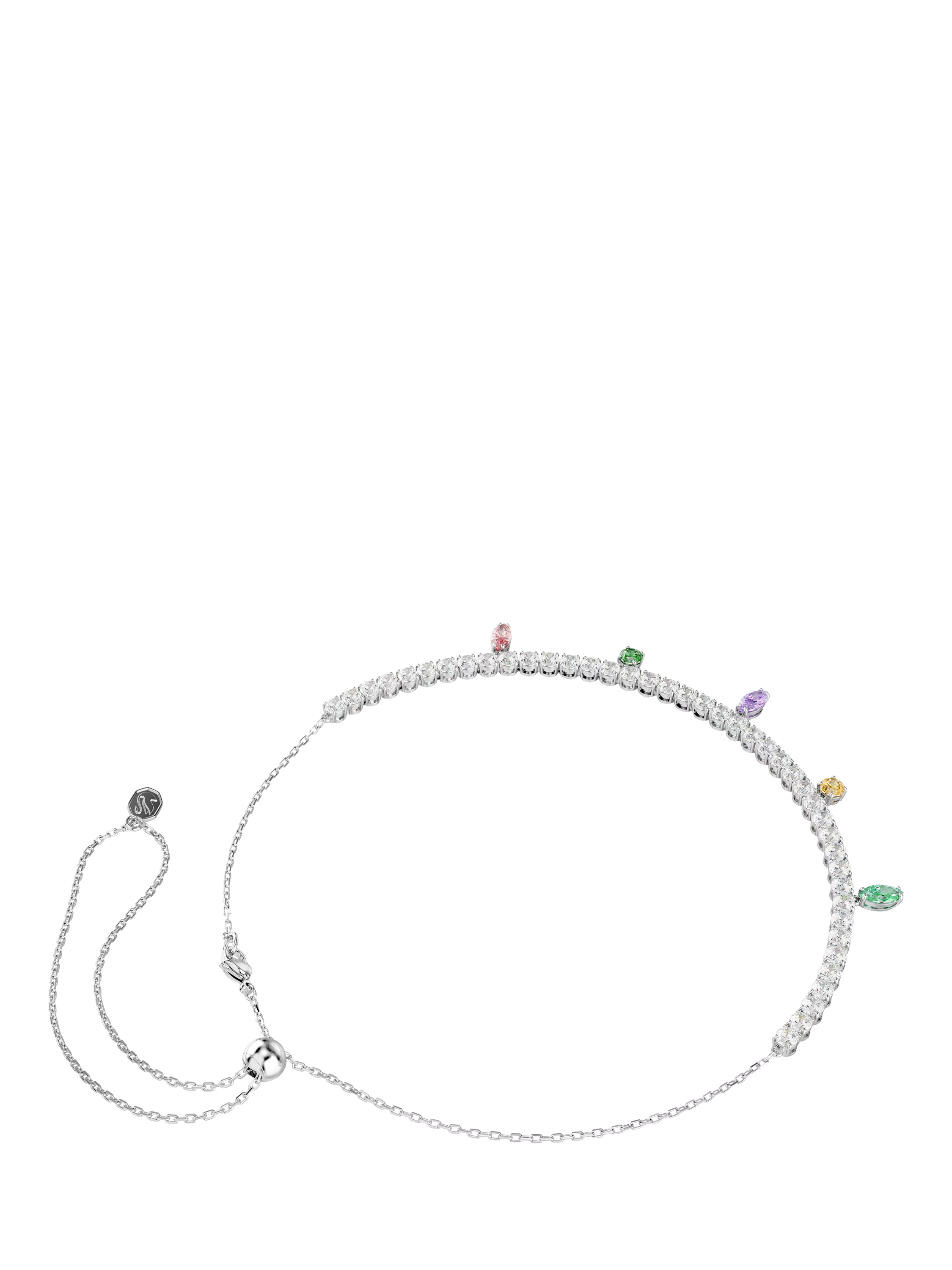 Swarovski tennis necklace white 440mm, UK version