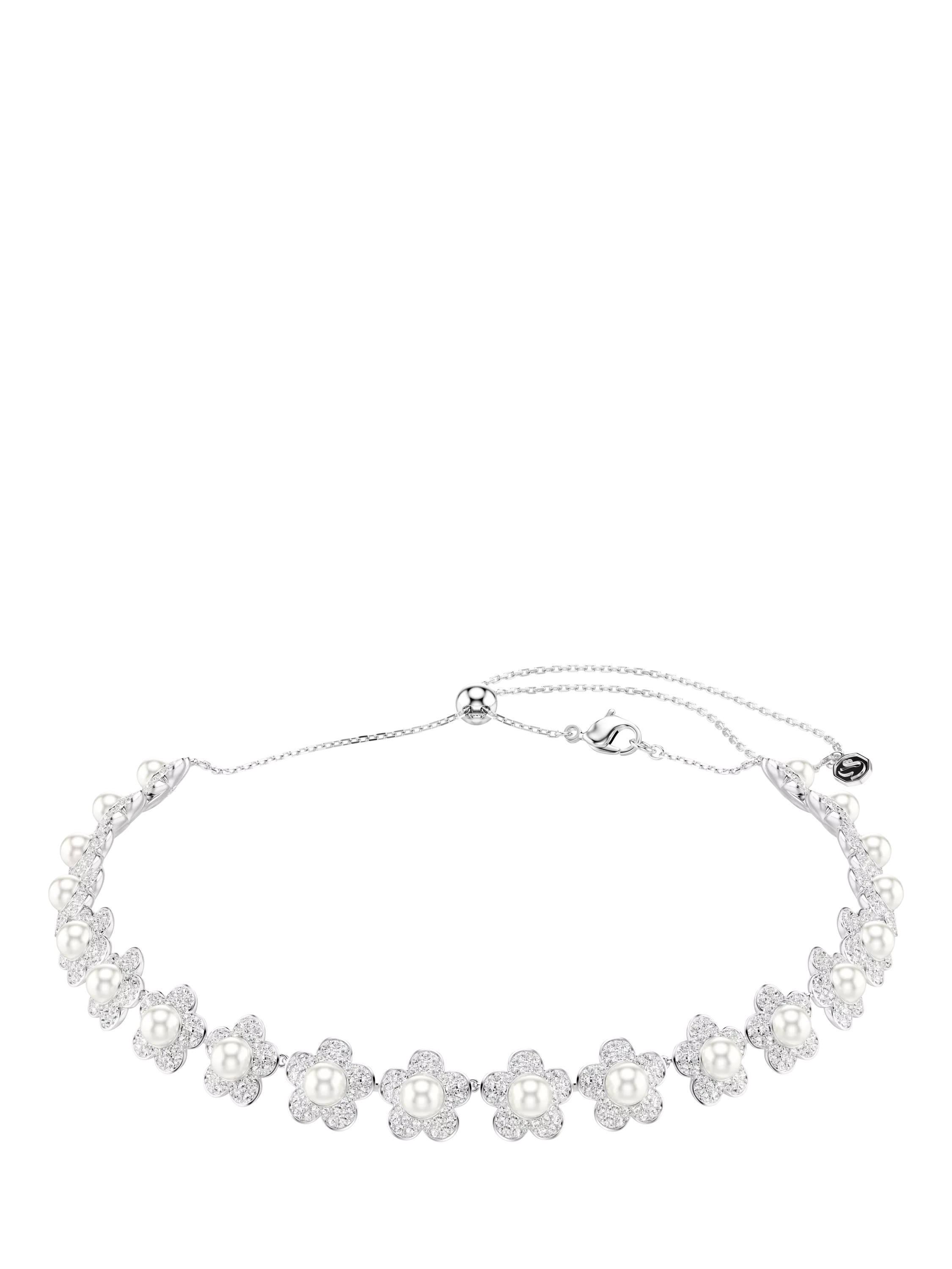 Swarovski Ariana Grande crystal pearl flower choker, imported from the UK