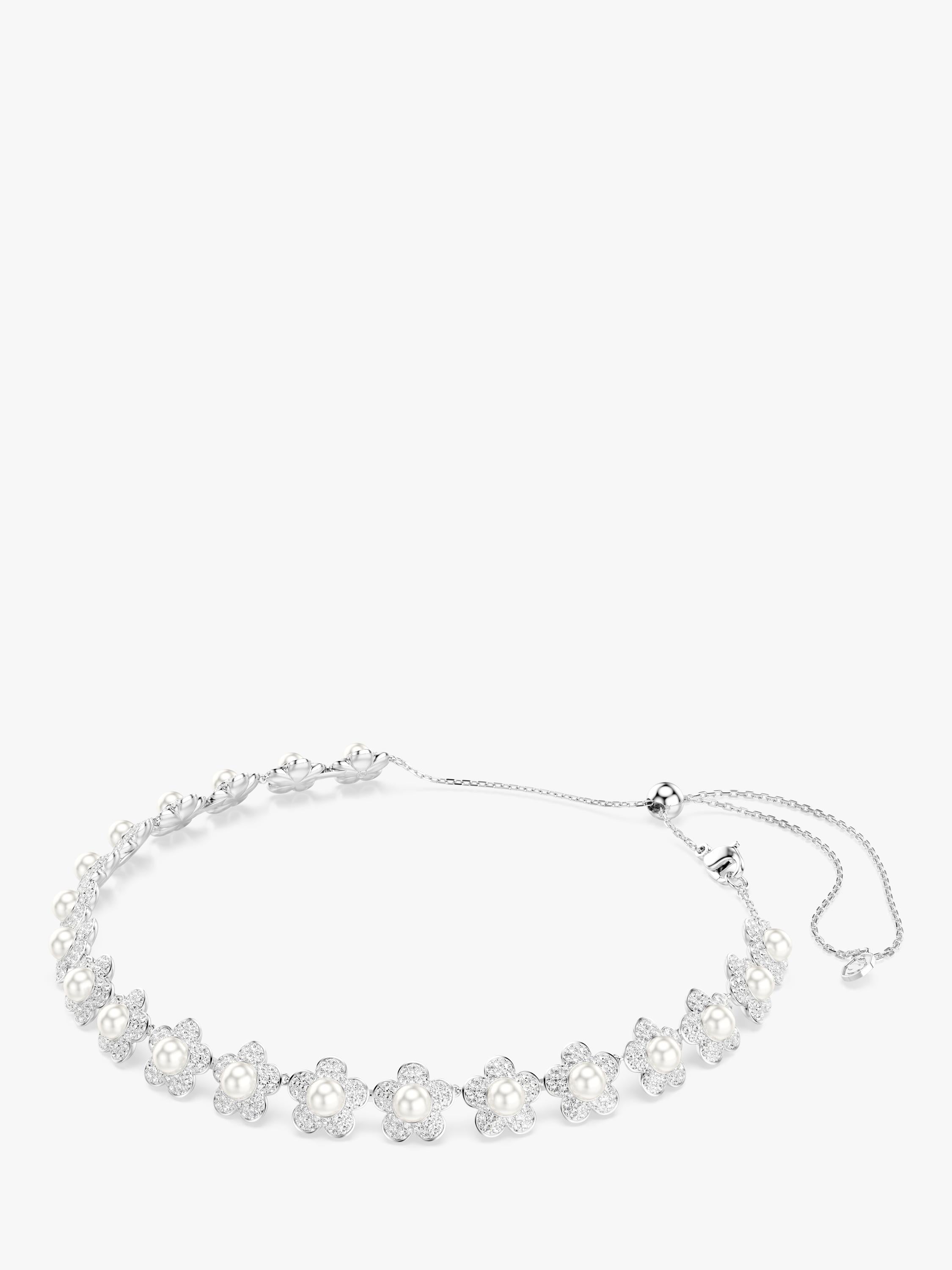 Swarovski Ariana Grande crystal pearl flower choker, imported from the UK