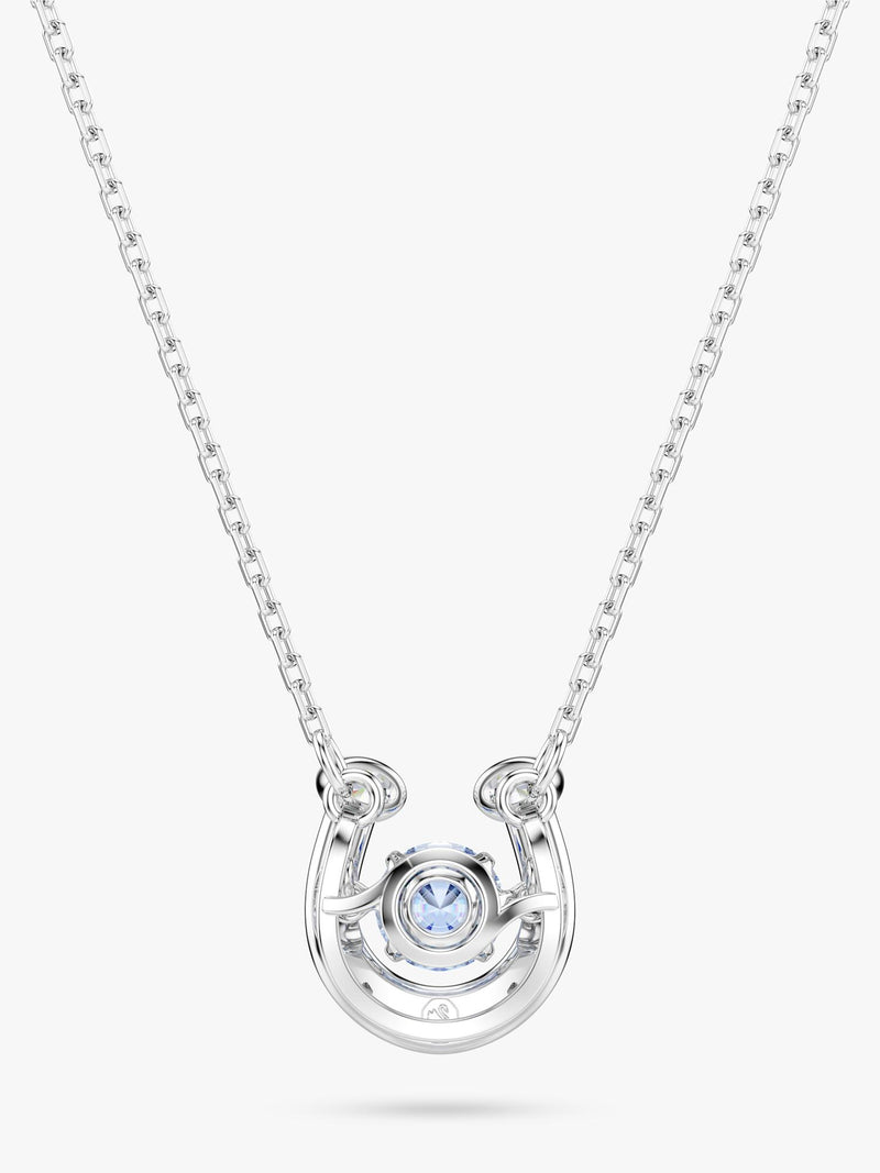 Swarovski blue horseshoe pendant necklace, UK version