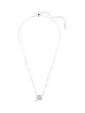 Swarovski crystal heart and arrow pendant necklace, imported from the UK