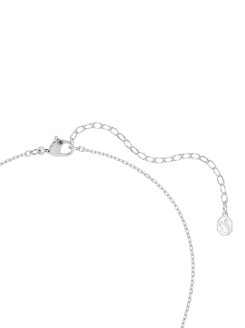 Swarovski crystal heart and arrow pendant necklace, imported from the UK
