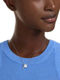 Swarovski crystal heart and arrow pendant necklace, imported from the UK