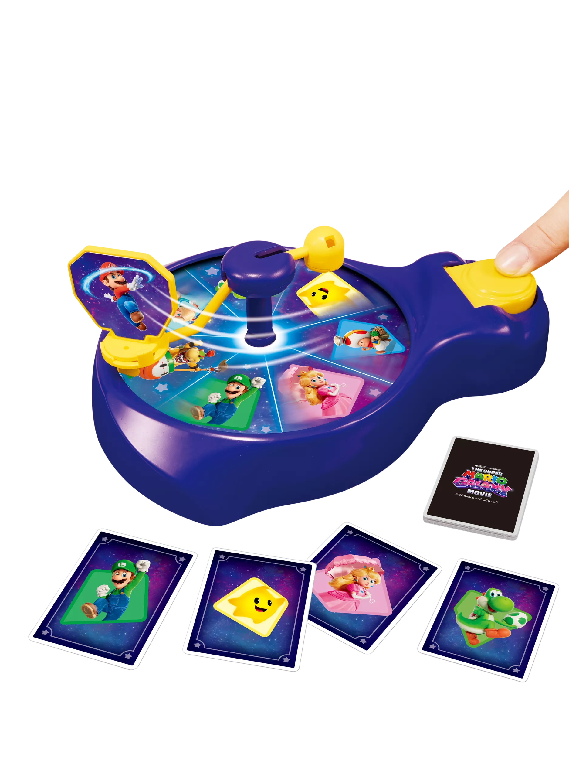 Nintendo Super Mario Galaxy Spin and Match board game (British brand)