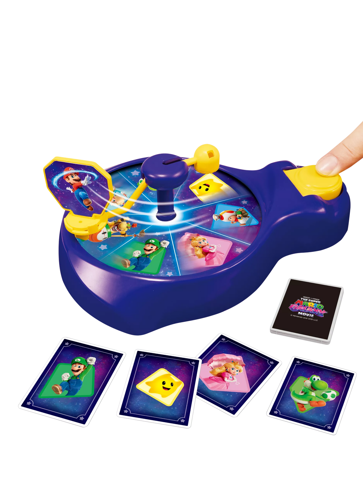Nintendo Super Mario Galaxy Spin and Match board game (British brand)