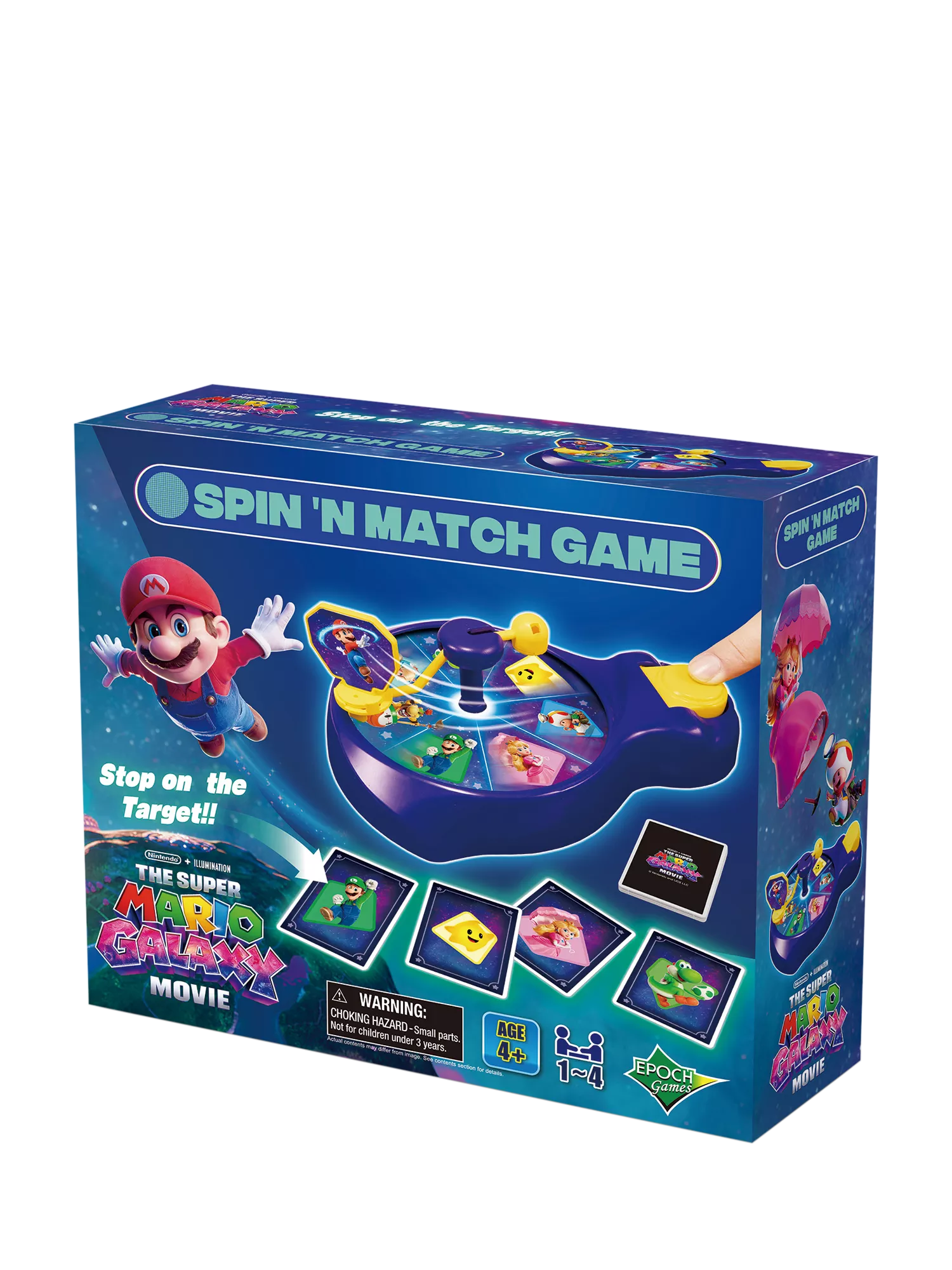 Nintendo Super Mario Galaxy Spin and Match board game (British brand)