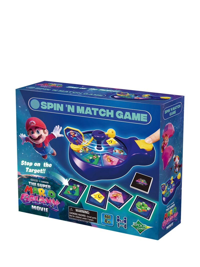 Nintendo Super Mario Galaxy Spin and Match board game (British brand)
