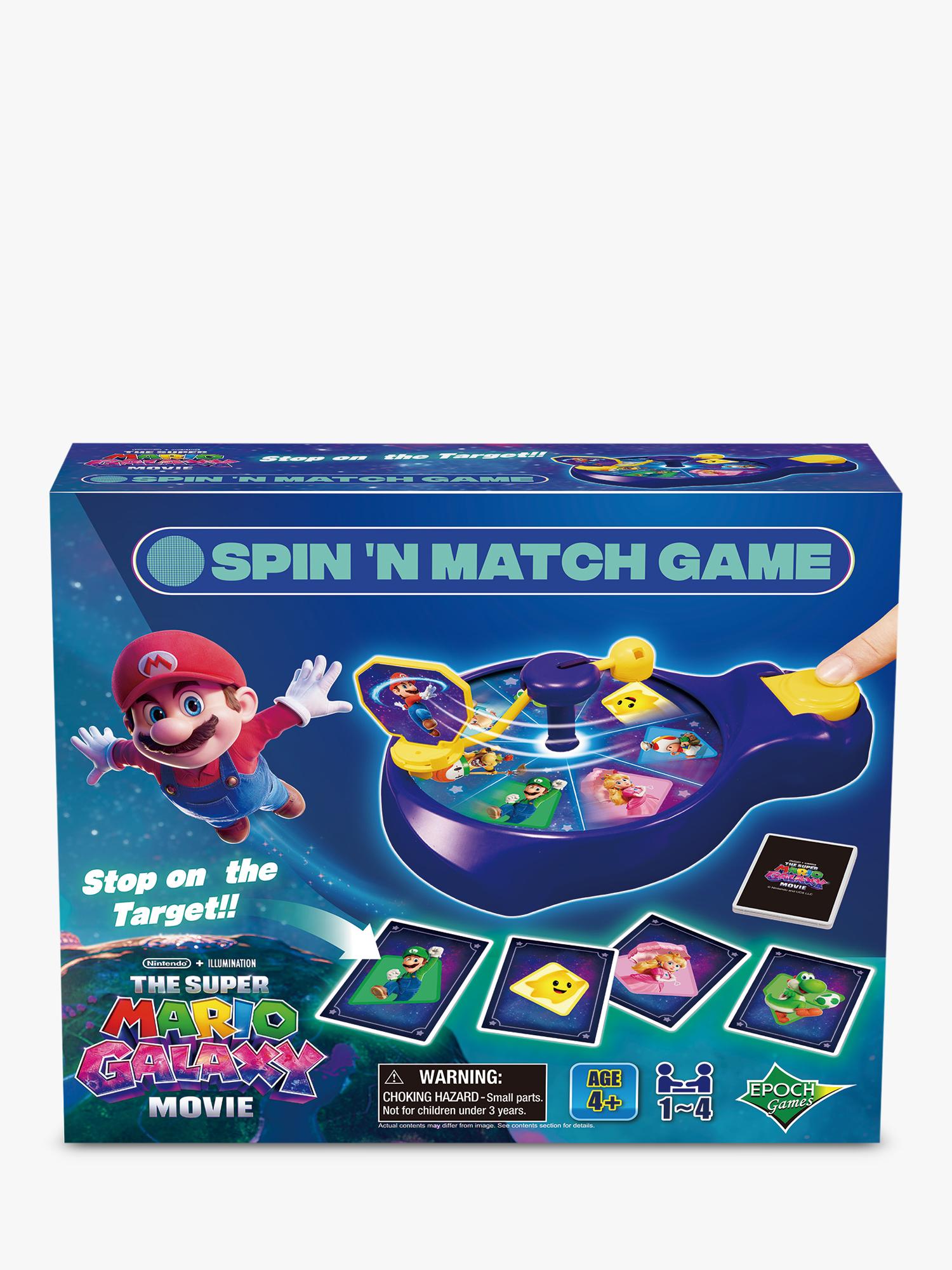 Nintendo Super Mario Galaxy Spin and Match board game (British brand)