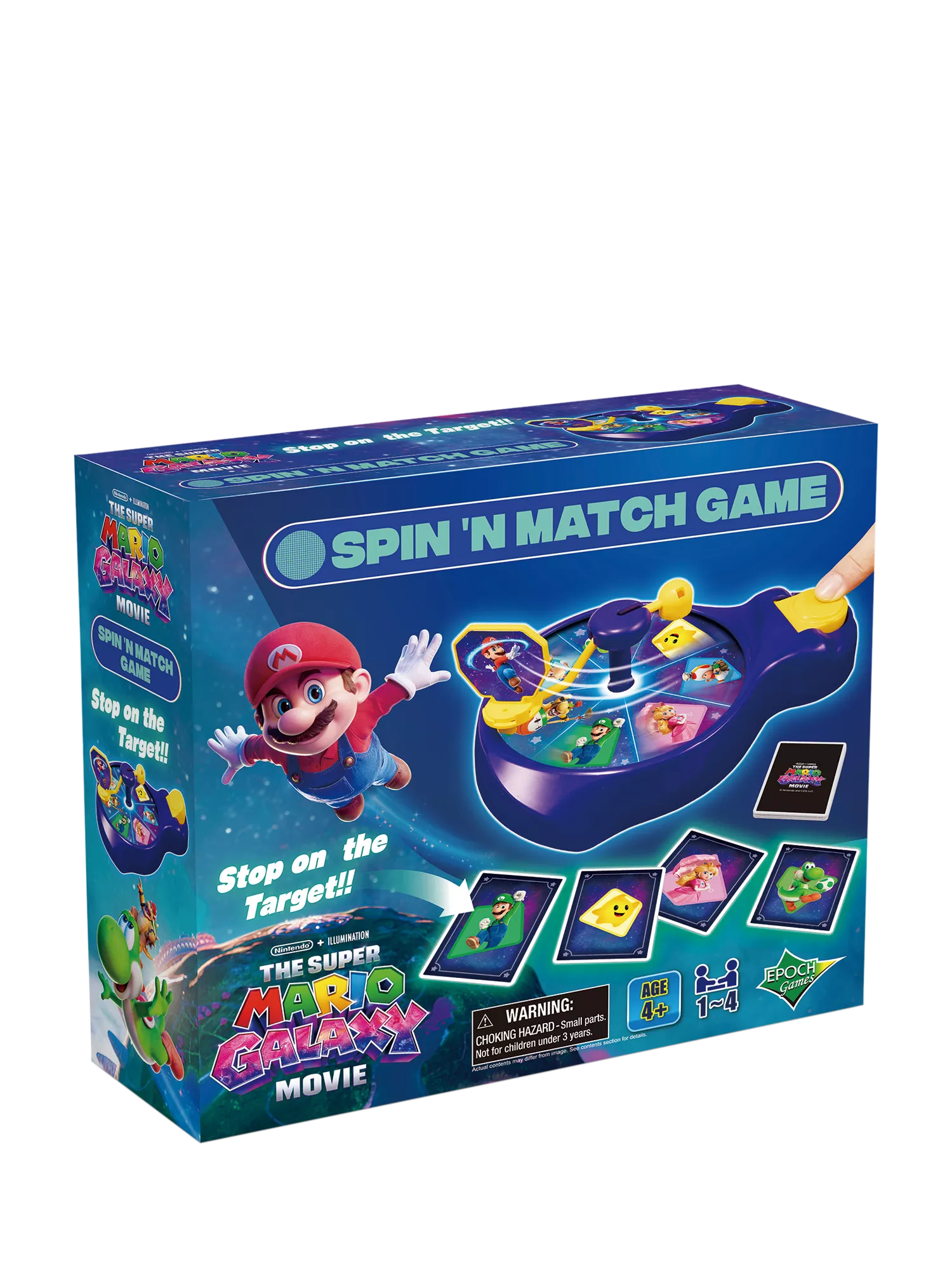 Nintendo Super Mario Galaxy Spin and Match board game (British brand)