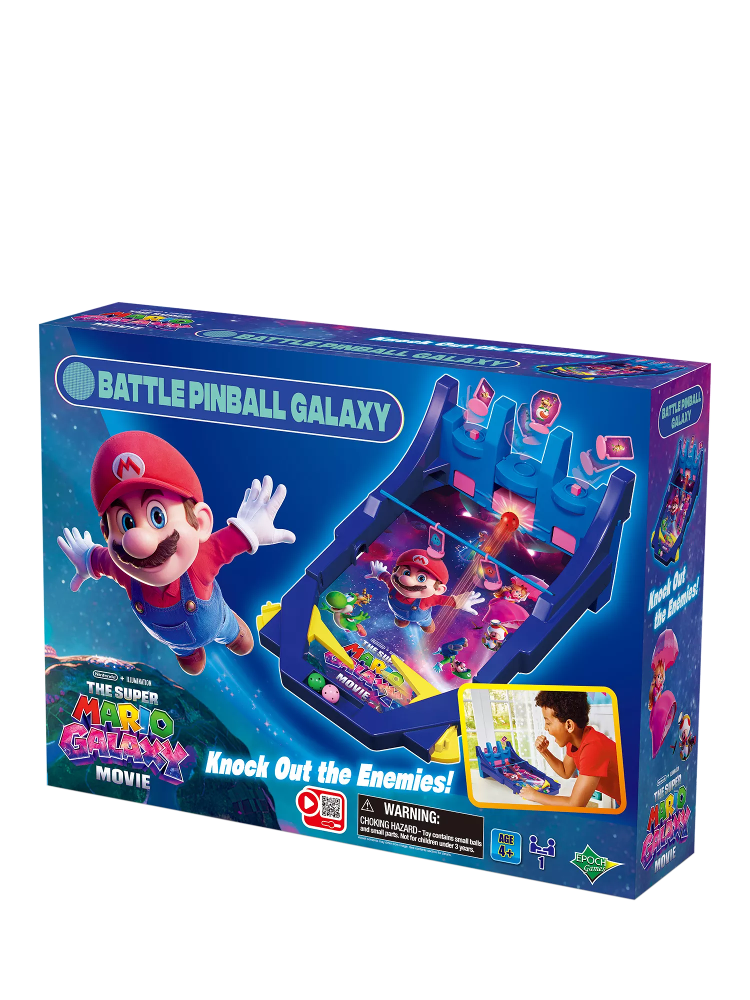 Nintendo Super Mario Galaxy Movie pinball game, imported from the UK