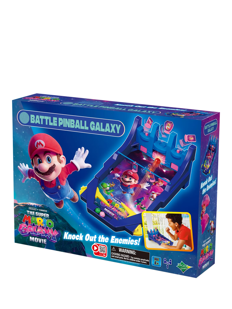 Nintendo Super Mario Galaxy Movie pinball game, imported from the UK