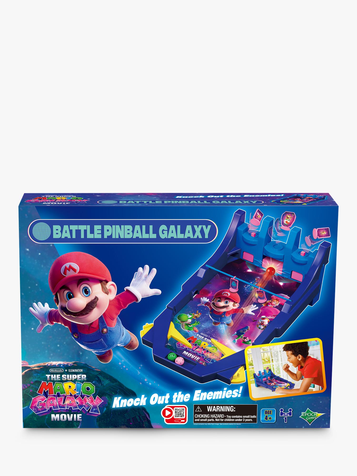 Nintendo Super Mario Galaxy Movie pinball game, imported from the UK
