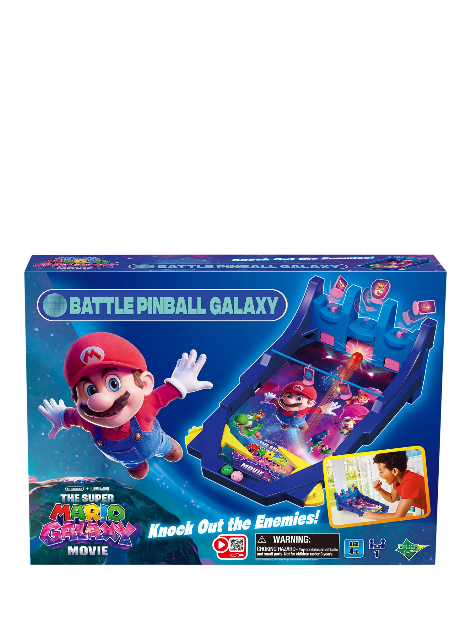 Nintendo Super Mario Galaxy Movie pinball game, imported from the UK